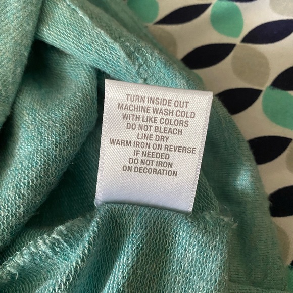 DB Sunday Teal Lounging Top - Picture 7 of 7